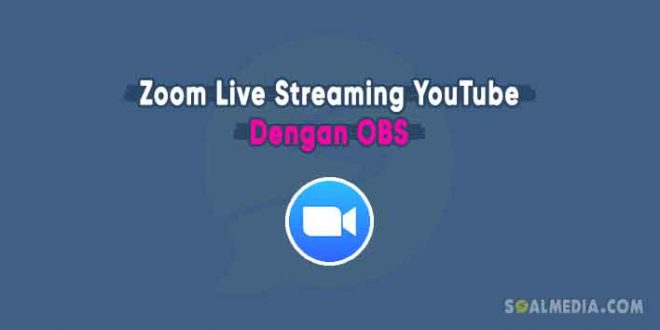 zoom live streaming yt obs