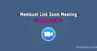 membuat link zoom meeting