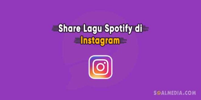 cara share lagu spotify ke snapgram