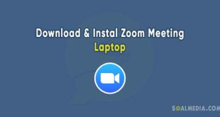 download dan instal zoom meeting laptop-laptop