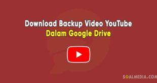 cara download backup video youtube di google drive