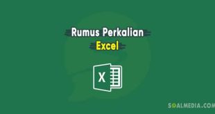Rumus perkalian Excel disertai contoh