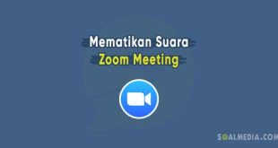 Cara mematikan suara di Zoom Meeting
