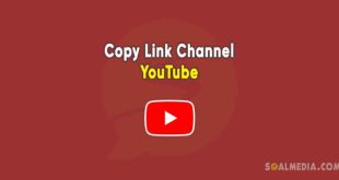 Cara copy link channel youtube
