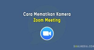 cara mematikan kamera zoom meeting